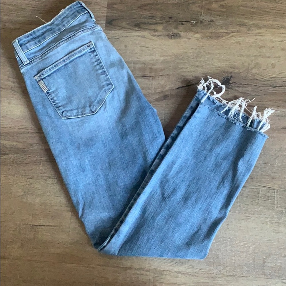Paige Dylan straight leg crop jean